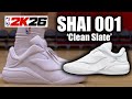 NBA 2K26 Shoe Creator - How to make Converse SHAI 001 'Clean Slate'