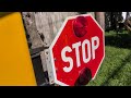 2002 GMC Corbeil school bus 6.5L Detroit Diesel revving