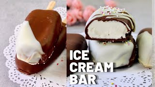 Homemade Magnum Ice Cream. Ice Cream Bar In Cakesicle Mold.