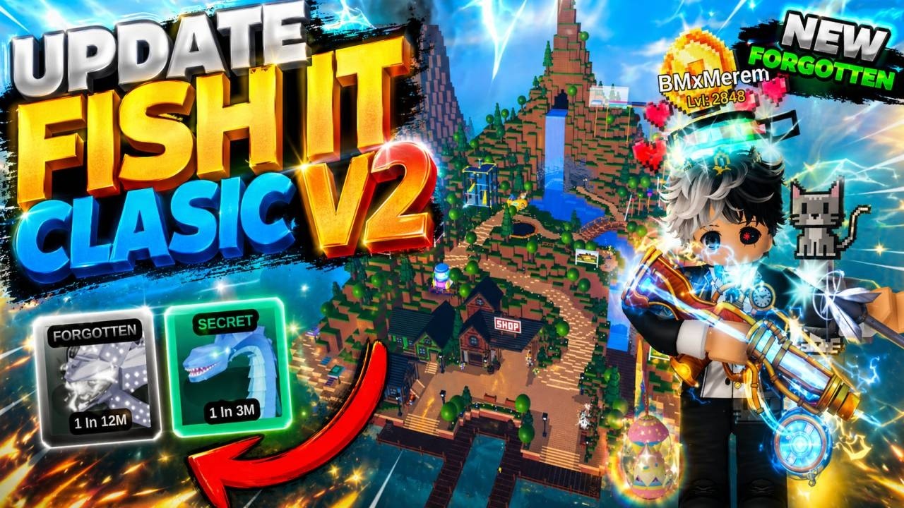 FISH IT CLASSIC V2 UPDATE, BEST SPOTS, FORGOTTEN FROSTBITE