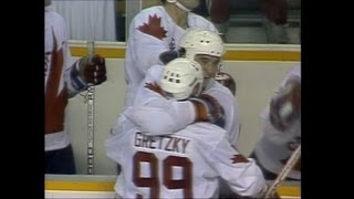 Wayne Gretzky/Mario Lemieux Highlights  1987 Canada Cup
