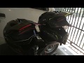 Review Helmet Dual Sport BYE Brammo WLT 128, Spark Replica AGV AX-8 Dual Evo