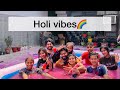 Deepalia first holi vlog   pool party holi holivibes deepaliafam trending