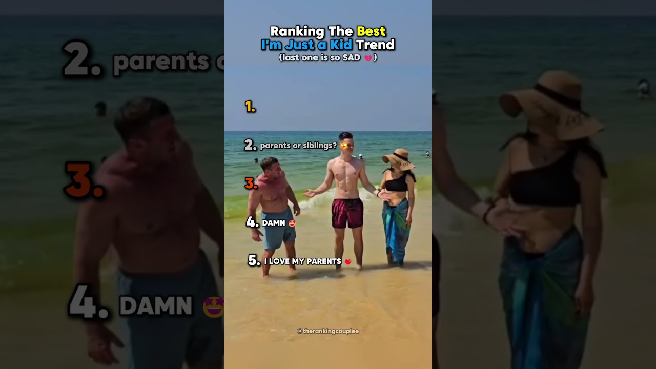 Ranking The Best I'm Just a Kid Trend Pt. 4