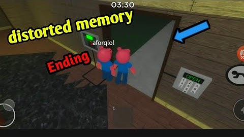 Roblox piggy DISTORTED MEMORY ENDING