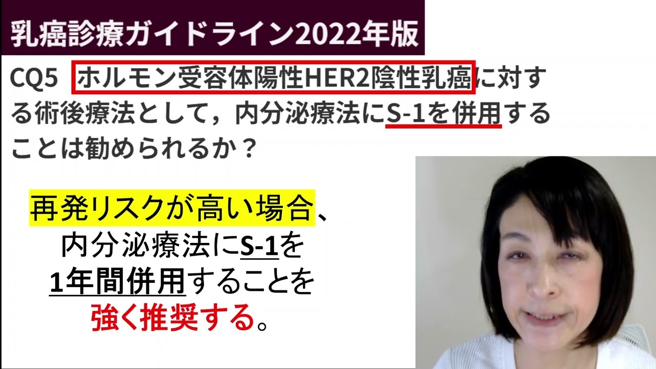 乳がんに化学療法は必要か。