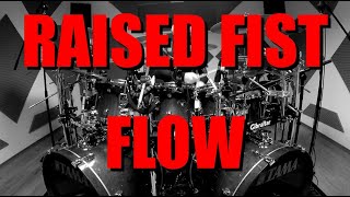 RAISED FIST - Flow - drum cover (HD)