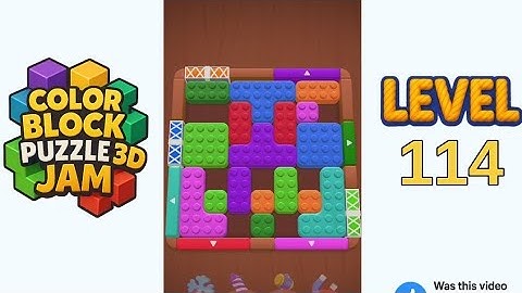 Color Block Puzzle 3D Jam Level 114 Walkthrough Solution