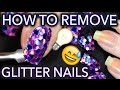 Remove glitter nails EASIER THAN EVER BEFORE