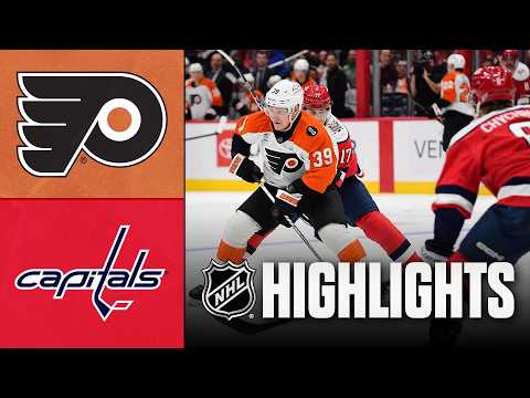 Flyers vs. Capitals | NHL Highlights | February 25, 2026