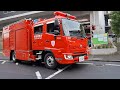 【東京消防庁】東京消防庁唯一のファーストエイドチームの帰署シーン！！新型車両の帰署シーンまで！