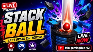 STACK BALL Live 🔴 Part-14 | Can I complete this challenge 😱😰 #shortsfeed #stackball #gaming #live