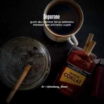Story WA Kopi Hitam Sepurone Gusti Aku Sambat Terus