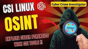 CSI Linux: Unraveling Tech Mysteries | Investigating the Digital Scene | Educational Purpose Only