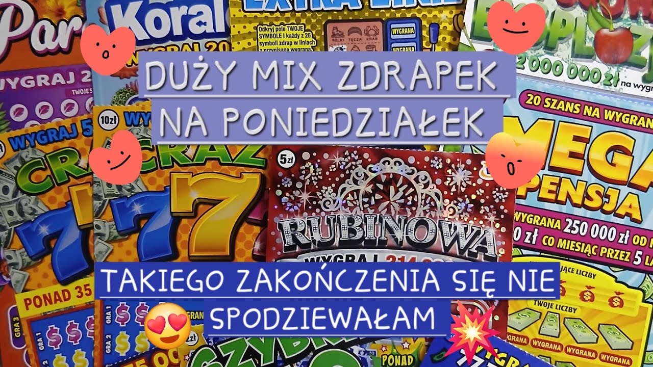 DUŻY MIX ZDRAPEK NA PONIEDZIAŁEK 😍🍀 