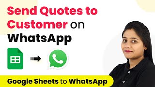 How to Send Random Quotes to Cutomer on WhatsApp Daily - Google Sheets WhatsApp Automation screenshot 1