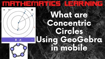 What are concentric circles?| Interactive Mathematics