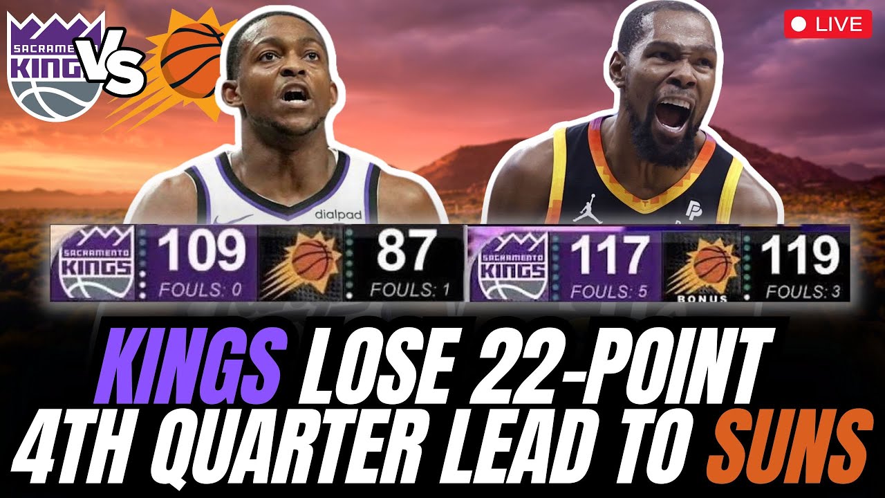 Sacramento Kings vs. Suns LIVE Postgame Night Chat YouTube
