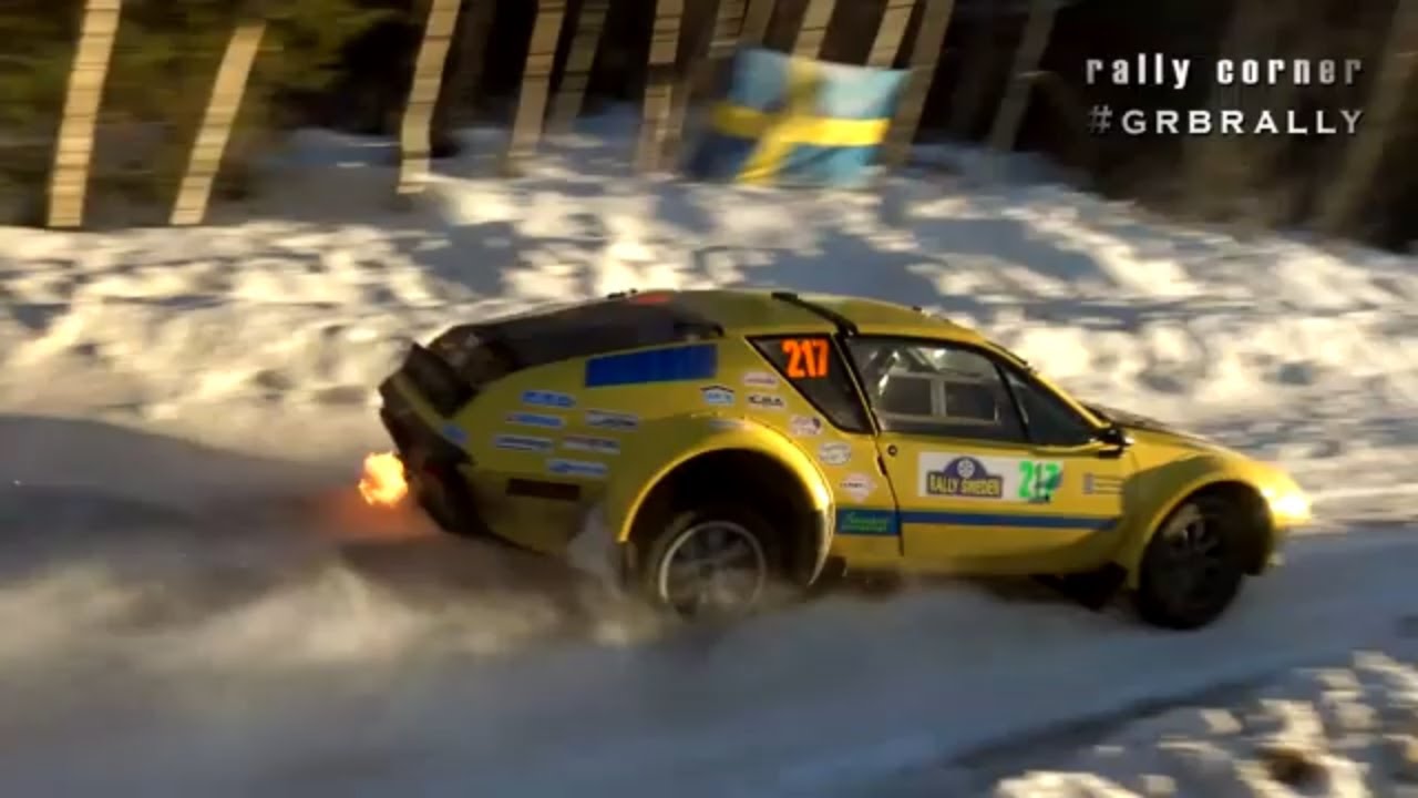 Rally Sweden Historic 2023 SS 4 Norrby | rally corner