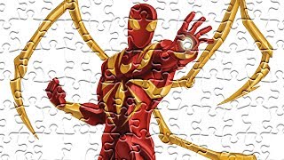 Iron Spider Jigsaw Puzzle Games!! screenshot 5