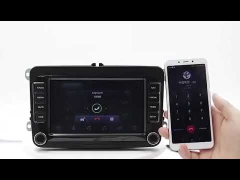 Автомагнітола штатна Android 2Din 9070-J для Volkswagen, Skoda, Seat (2/32GB, 4 ядра, Android Auto, CarPlay), відео 1