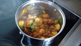 how to make mutton curry బంగాళదుంప మటన్ కర్రీ