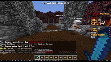 Minecraft BlazeVortex Hacker: NetherCrack (killaura)