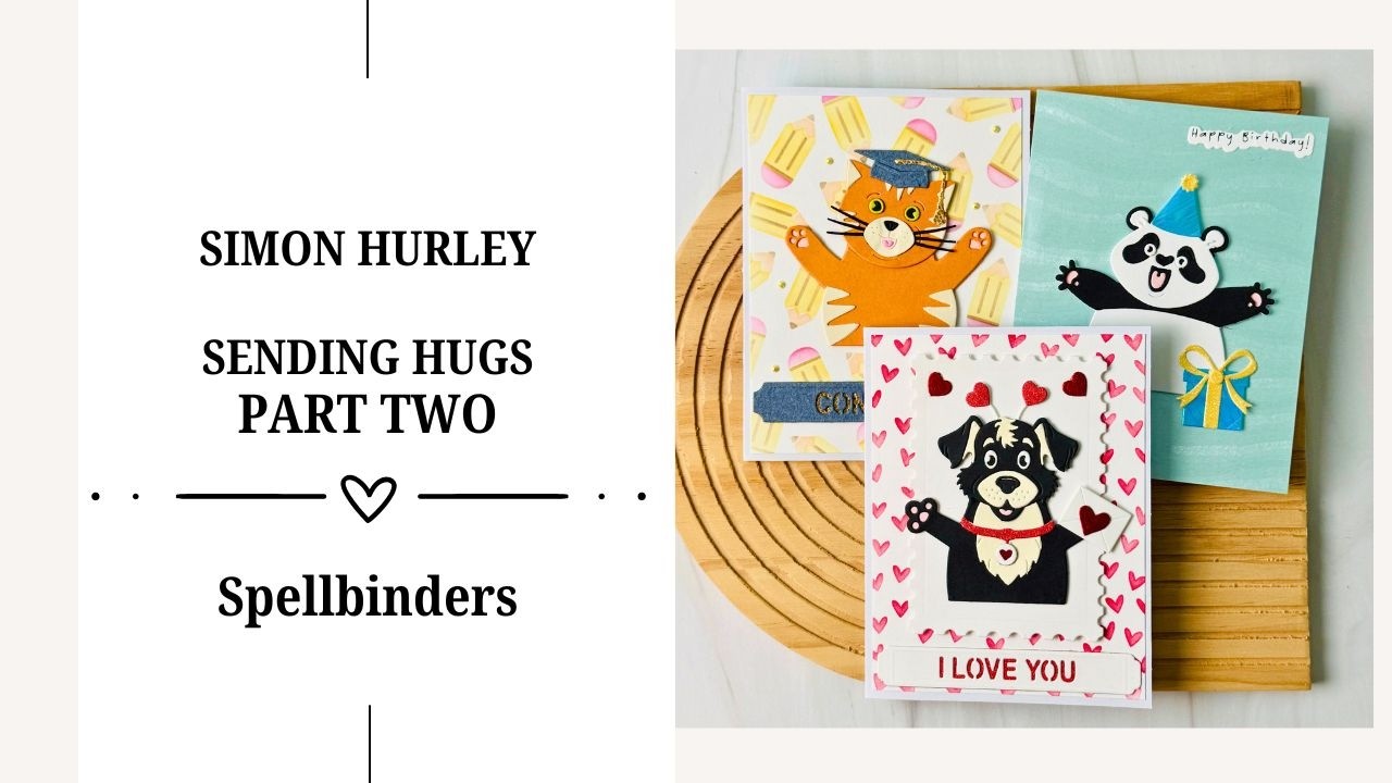 Коллекция «Посылаем объятия» | Милый пёс и именинный мишка