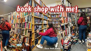 book shop with me ♡ + book haul 📚