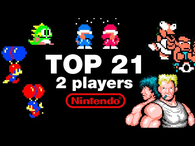 TOP 21 de MEJORES JUEGOS de 2 JUGADORES de FAMILY GAME (NINTENDO NES) 