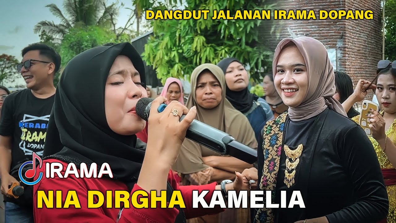 Nia Dirgha Si Ratu Cengkok Dengan Penuh Penghayatan Menyanyikan Kamelia Bersama Irama Dopang