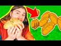 PROBANDO COMIDA de MINECRAFT en LA VIDA REAL 🍞😱 MINECRAFT pero ALEATORIO