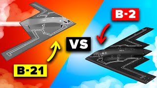 B21 vs B2  Which Stealth Fighter is Deadlier