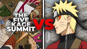 Sage Naruto vs The Five Kage Summit!
