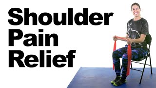 Shoulder Pain Relief Stretches – 5 Minute Real Time Routine 