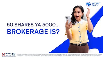50 shares ya 5000... Brokerage is?