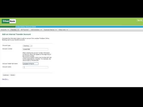 FirstBank - Tutorial Transferencias
