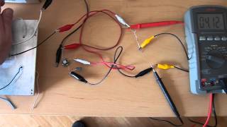 Ect 310 And Peltier Element 10Uf Charging Experiment - Thermal Energy Harvesting