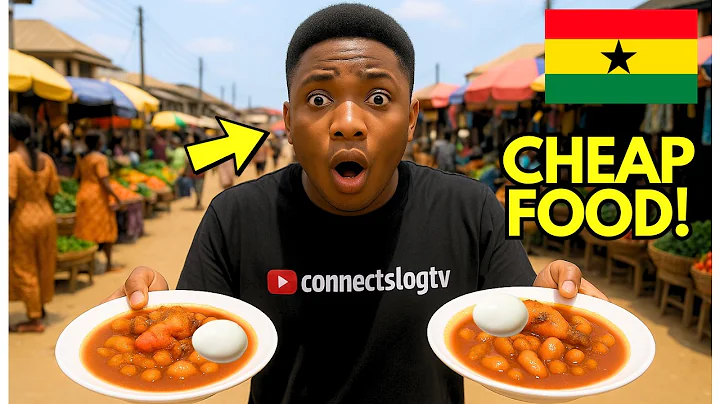 🇬🇭🇳🇬 Nigerian Tries Popular Ghanaian Street Food in Accra, Ghana
