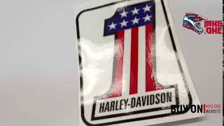 HARLEY DAVIDSON 12 stickers set