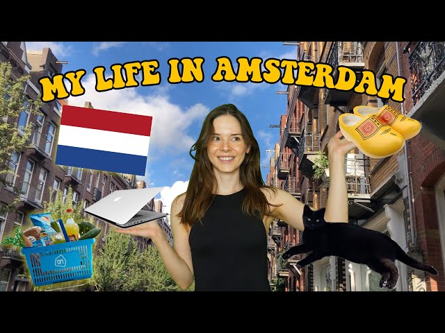 My Life in Amsterdam 🇳🇱 / work in tech, rent, taxes / best place ever? 😍 class=