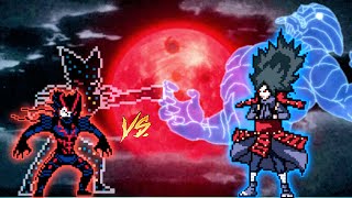 Monster Garou OP VS Madara Uchiha OP(New) in Jump Force Mugen