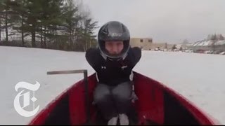 Olympic Bobsled Training With Team USA's Chris Fogt | The Workout | The New York Times