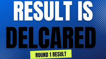 🛑🛑🛑 Result is declared....