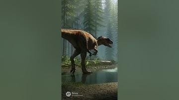 Asked sora for Allosaurus and got this.. So here