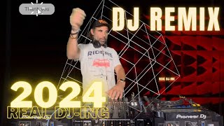 DJ REMIX 🎉 Mashups \u0026 Remixes of Popular Songs 2024🔥 DJ Disco Remix Club Music Songs Mix Real DJ-ing