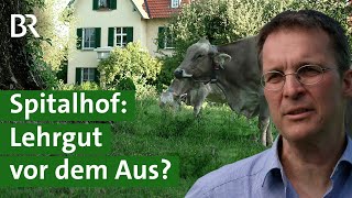 Forschung und Fortbildung im Allgäu - Spitalhof Kempten bangt um Finanzierung | Unser Land | BR