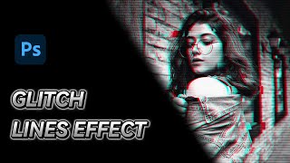 Glitch Effect in Photoshop | Photoshop Tutorial | 2024