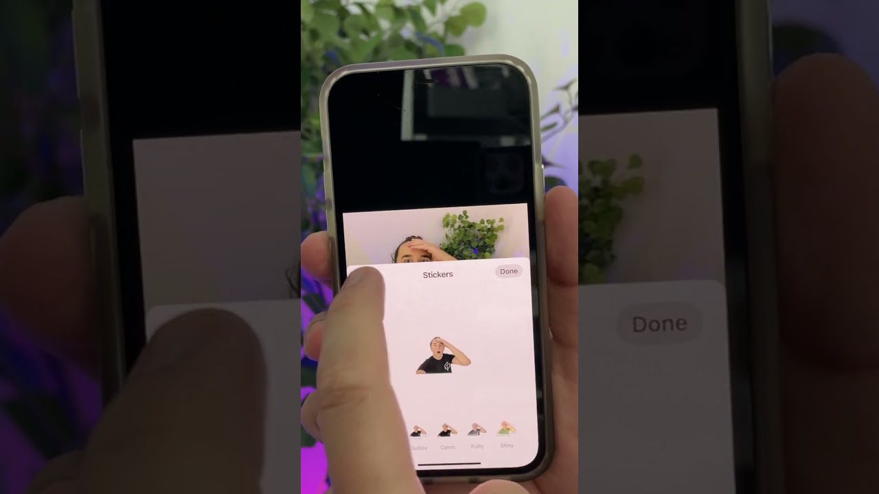 Живые стикеры на iOS 17! | Как использовать