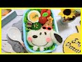 サングラス スヌーピー 弁当 【 キャラ弁 / 夏 / summer 】How to make Japanese Bento of snoopy /